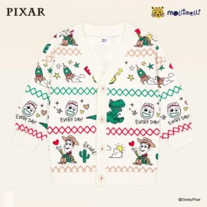 Mollimelli X Toy Story White Cardigan 2