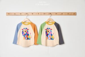 COCORABBIT Two Colour Lion Top