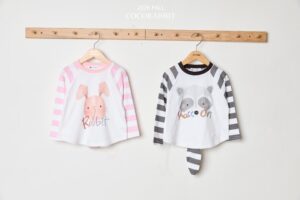 COCORABBIT Striped Animal Top