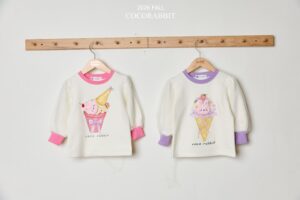COCORABBIT Ice Cream Bunny Top