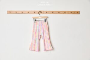 COCORABBIT Colourful Butterfly Wide Leg Pants