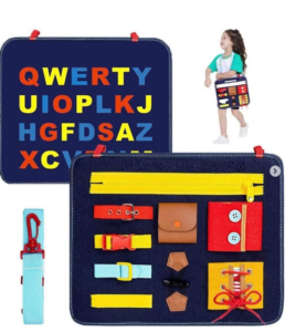 Montessori toy 11 in 1 busy board