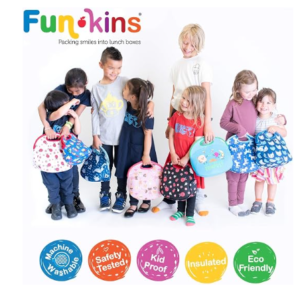 Funkins Large Insulated Lunch Bag for Kids