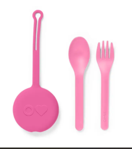 OmieLife Fork, Spoon + Pod Set