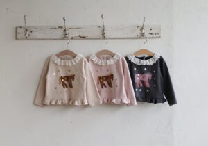 Puella Flo Star Pony Lace Collar Top