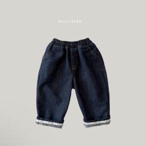 DAILYBEBE Cuffed Denim Shorts
