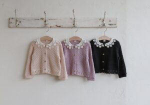 Puella Flo Three-Button Knit Cardigan