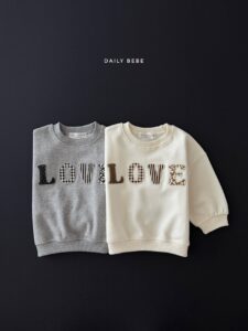 DAILYBEBE Love Sweatshirt