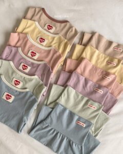 HERE I AM High Waisted Pastel Lounge Set 2