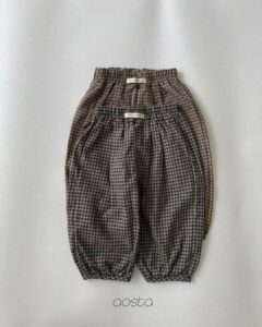 AOSTA Checkered Pants