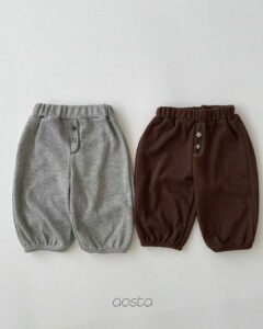AOSTA Star Button Pants