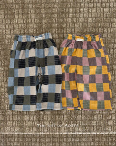 AOSTA Checkerboard Pants