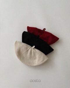 AOSTA Solid Colour Knit Hat/Beanie