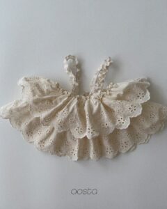 AOSTA White Skirt Style Camisole Tank Top