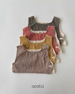AOSTA Vertical Striped Vest