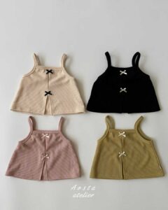AOSTA Bow Tie Slit Camisole