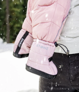 Stonz Toddler Puffer Booties-Fits 9 months to 2.5 years