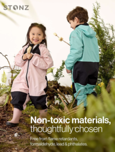 Stonz Waterproof Rain Suit for Babies, Toddlers and Kids