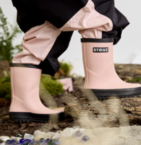 Stonz Waterproof Rain Boots 2.0 for Toddlers and Kids