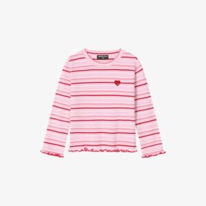 ROTOTOBEBE Pink Stripe Top