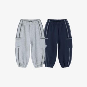ROTOTOBEBE Side-Pocket Contrast-Stitch Pants