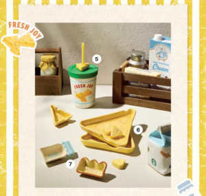 Starbucks Farmers' Market Fresh Joy Cheese Straw Cup - 355 ml