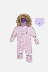 Deux par Deux – Baby One Piece Snowsuit Adapted For Car Seats