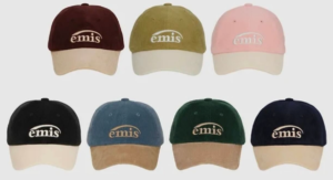 EMIS Corduroy Two-Tone Ball Cap colour options
