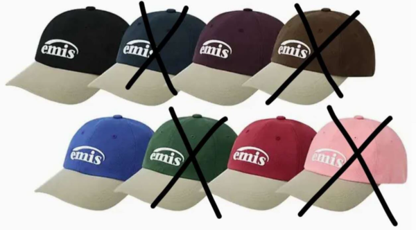 EMIS New Logo Mix Ball Cap (Renewal) colour options